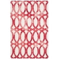 thumbnail image 1 of Safavieh Dip Dyed Ivory Contemporary Rug - 4' x 6', 1 of 2