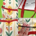 thumbnail image 5 of Garden Tool Bag,Pioneer Flower Floral Print Pattern Garden Tool Organizer,Garden Gifts,Waterproof Multi-Pocket Garden Tool Storage 11.8x5.5x11.4 Inch(Tools NOT Included), 5 of 6