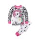 thumbnail image 1 of Phoebe Cat-Conjuntos de pijamas para niños, ropa de dormir de dinosaurios para niños, ropa de dormir de Navidad para niñas, pijamas de cebra, Tigre, mariposa y búho, 1 of 4