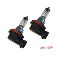 2pcs H11 12V 100W Super Bright Ultra White Fog Halogen Bulb Car Head Light Lamp