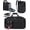 Black, variant on Gym Bag for Men 45L Sports Duffel Bags 3-in-1 Travel Duffel Bag with Shoe Compartment,Gym Workout Backpack Weekender Bag Overnight Bag for Travel, Black