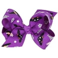 thumbnail image 2 of BINGLI Halloween Bow Knot Hair Pins Halloween Hair Bows Clip Colorful Bou'tique Clip Cute Bowknot Clip Hair Accessories for Girls Babies Toddlers Kids Halloween Christmas Parties, 2 of 4