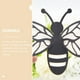 thumbnail image 4 of KAKOWELY 1 De Pared Con Pegatinas De Abejas 3D Removibles En Color Negro Para, 4 of 8