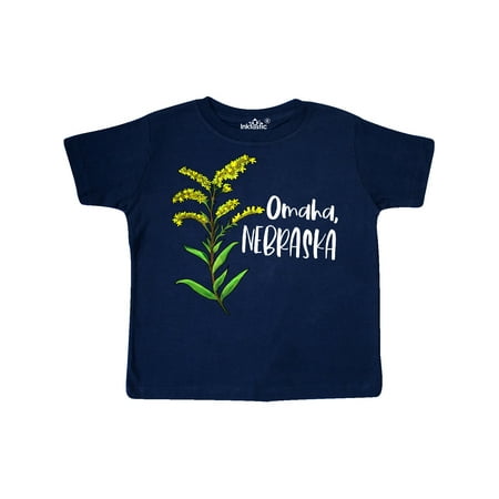 

Inktastic Omaha Nebraska Goldenrod Flower Gift Toddler Boy or Toddler Girl T-Shirt