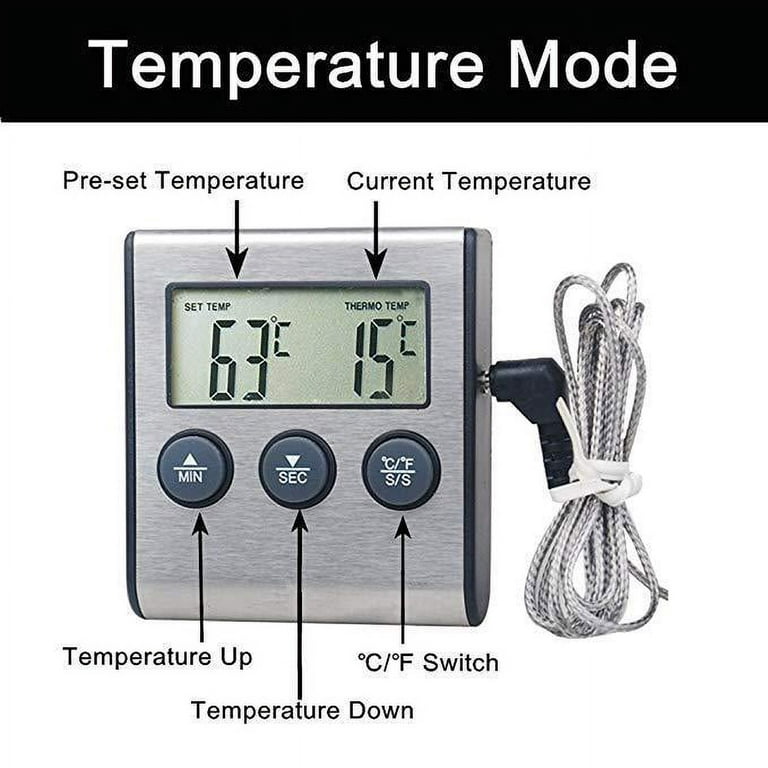 Fridge and Freezer Thermometer with High / Low function - Fifth