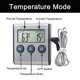 thumbnail image 4 of Alarma del termómetro del refrigerador/congelador, ajustes de alarmas de temperatura alta y baja, 4 of 6
