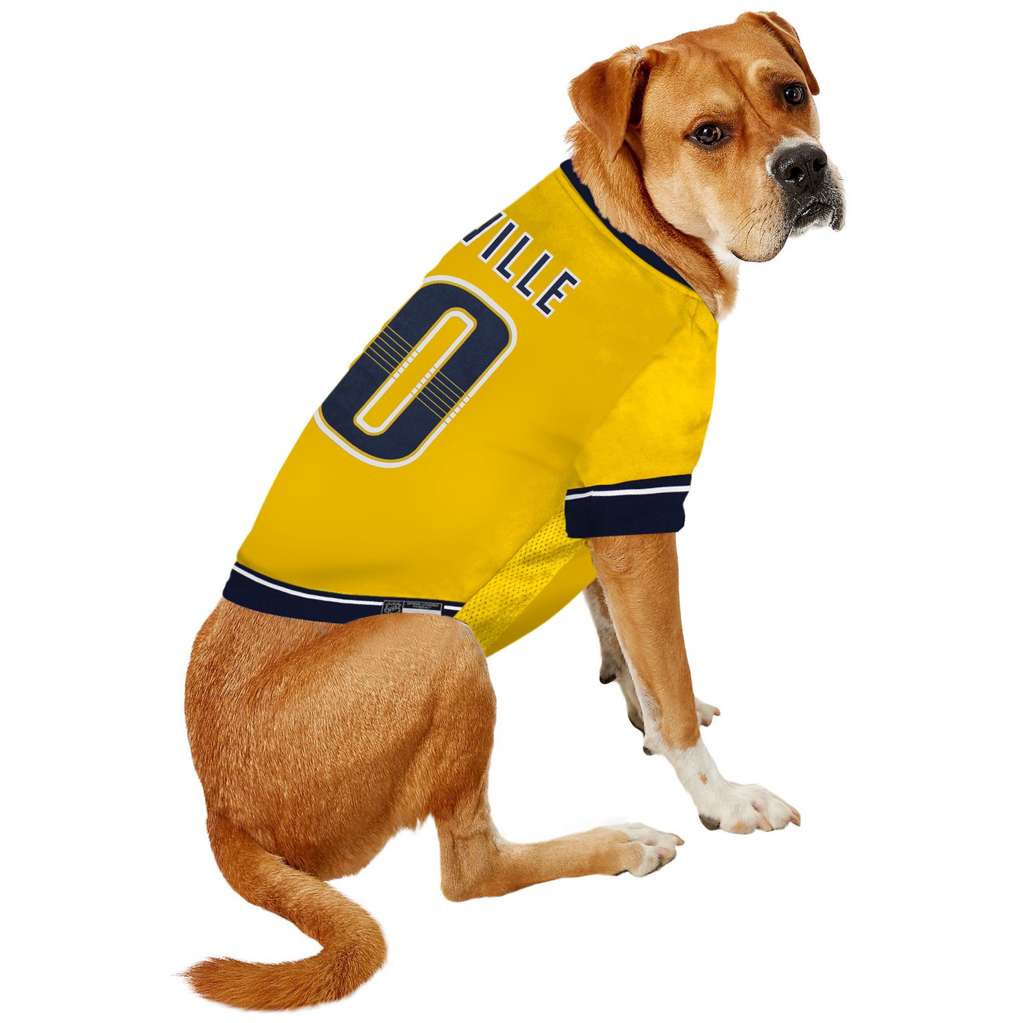 Pets First NHL Nashville Predators Mesh Jersey for Dogs and Cats - Licensed