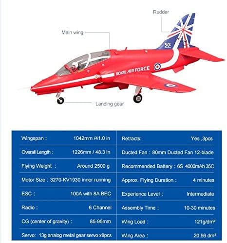 FMS EDF Jet 80mm Bae Hawk PNP