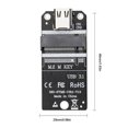 thumbnail image 3 of Adaptador Adaptador M.2 a tipo C 1000MB/s M2 NVMe SSD caja adaptadora tarjeta compatible con M.2 SSD 2230, 3 of 7