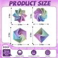thumbnail image 7 of CYFW 4Pcs Sensory Fidget Toys,3D Printed Sensory Fidget Star,Sensory Toys for Autism,Rainbow, 7 of 7