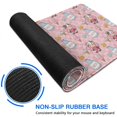 thumbnail image 6 of Long Mouse Pads for Desk,Pink Cow Milk Pattern Desk Mats on Top Of Desks, Desk Mouse Pad Extra Large with 3mm Non-Slip Base and Stitched Edge for Gaming,Office,Work,Home 35.4"x15.7", 6 of 6