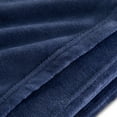 thumbnail image 7 of Rest Haven Fleece Blanket - King (108" x 90"), Navy, 7 of 7