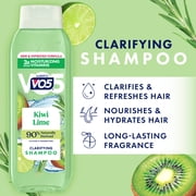 (2 pack) Alberto VO5 Kiwi Lime Clarifying Shampoo with Rosemary Extract, Paraben Free, Silicone Free, Vitamin-Enriched Formula for Deep Clean & Shine