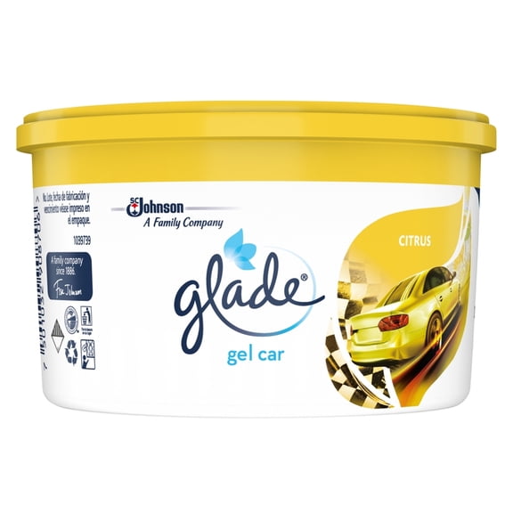 Aromatizante Glade Car para Autos Citrus en Gel 70 g