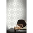 thumbnail image 2 of Arthouse Marjorie Silver Trellis Wallpaper, 2 of 7