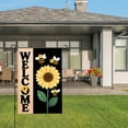 thumbnail image 3 of Amhnf Welcome Sunflower And Bees Garden Flag For Home Outdoor Garden Yard Decor 12x18 inch, 3 of 5