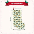 thumbnail image 3 of Bingfone Cartoon Turtles Print Personalized Christmas Stocking - Snowman Design Large 18 inch,Family Holiday Season Decor, 3 of 8