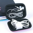 thumbnail image 2 of BUYISI Usb Storage Bag Holder Portable Data Cable Headset Organizer Accessory Pink, 2 of 7