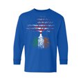 thumbnail image 1 of Awkward Styles St Patricks Day Youth Long Sleeve T-shirt American Roots Crewneck Tee for Kids Proud Irish, 1 of 4