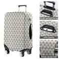 thumbnail image 5 of White Bigfoot and Pine Tree Pattern Luggage Cover Fashion Suitcase Cover Baggage Covers Fit 25-28 Inch Luggage (Go Travel), 5 of 5