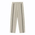 thumbnail image 4 of WEIYLL Pants for Men Patchwork Sweat Casual Drawstring Sportswear Pockets Khaki Trousers Size M, 4 of 9