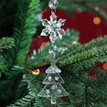thumbnail image 3 of Clearance!Acrylic Crystal Elk Angel Snowflake Christmas Ornaments Tree Decorations Garland Chandelier Hanging Wedding Party Celebration Decor, 3 of 6