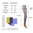 thumbnail image 5 of Bamboo Leggings for Women Soft Stretchy Full Length Tight with Fancy Accessories - S6, 5 of 6