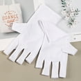 thumbnail image 2 of Jnismy 1Pair UV Lamp Gloves Professional Multifunctional Lightweight UV LED Gloves for Women, 2 of 7
