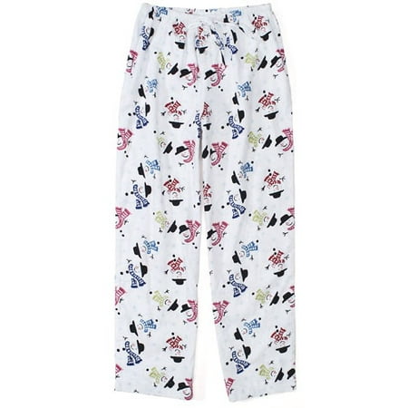 Women's Flannel Snowman Pajama Pants