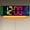 16"-SOL-Multicolor, variant on 16" Large Digital Wall Clock: Wall Mount Clock with Big Led, Count Down Timer, Alarm, Big LED, 4 RGB Color, DST, Temperature for Living Room Bedroom Office Desk Wall Decor, Black