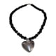 thumbnail image 2 of Fiudx Collar de Bola de Cristal, Colgante de Corazón, Elegante Cadena para Clavícula, Idea de Regalo Romántico, Accesorio Versátil, Ropa Formal Informal, Moda Femenina Única., 2 of 6