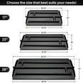 thumbnail image 5 of 23" Powder Coated Triple Flame Gas Burner with Connection Kit for NG Fire Pit or Fireplace, 5 of 8