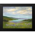 thumbnail image 2 of Finch, Sheila 14x12 Black Modern Framed Museum Art Print Titled - Crystal Springs Vista, 2 of 5