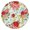 The Pioneer Women, variant on Floral Round Tablecloth with Elastic Fit, Allover Flower Design on Durable Polyester, Fits 44-52 Inch Table for Kitchen or Picnic