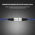 thumbnail image 3 of Câble de Microphone, Câble Xlr Bleu, pour Microphone, 3 of 8