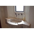 thumbnail image 7 of Perrin And Rowe U.3793Lsp/To-2 Georgian Era 1.2 GPM Wall Mounted Bathroom Faucet - Nickel, 7 of 7