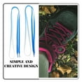 thumbnail image 3 of unbranded 1Par Cordones Planos De Poliéster Para Zapatillas Con Degradado Y Uso Casual Deportivo, 3 of 8