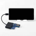 thumbnail image 2 of YaChu USB 3.0 Type C Memory Card Reader, for SD/Micro SD/TF Cards, 2 of 8