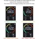 thumbnail image 2 of Detector de aire CO2 Detector de dióxido de carbono Producción agrícola Invernadero CO2 Monitor-Blanco oso de fresa Hogar, 2 of 5