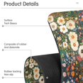 thumbnail image 4 of Yayeee Faucet Mat for Kitchen Sink 14.7" Diatomite Long Splash Guard Pad, Floral Garden, 2 Pack, 4 of 7