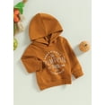 thumbnail image 4 of Toddler Baby Boy Girl Halloween Clothes Pumpukin Hoodies Sweatshirt Hooded Pullover Tops Unisex Baby Fall Winter Clothes Outfits(, 4 of 9