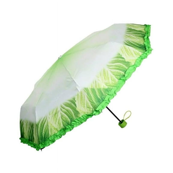 Creative Cabbage Umbrella Compact Travel Umbrella,Portable Windproof Umbrella