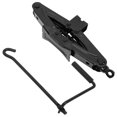 thumbnail image 6 of Jack for Car, Heavy-Duty 2-Ton (4409 lbs) Kit for SUV and Auto, Portable Collapsible Steel Scissor Lift Jack with Crank Handle (Black), 6 of 10