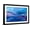 Black Frame, variant on Art.com Blue Californian Seascape In Big Sur Art Print by Markus Bleichner, 18" x 12"