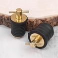 thumbnail image 5 of T-Handle Boat Drain Plug Twist -Turn Brass Steel Handle Boat 32mm, 5 of 5