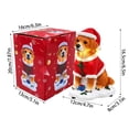 thumbnail image 5 of Christmas Golden Retriever Dog Figurine,Cute Lighted Puppy Statue with Santa Outfit,Warm LED Lights,Excellent Christmas Tabletop Decor for Indoor Home Party, 5 of 8