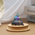 thumbnail image 1 of Pirámide De Cristal Decoración Pirámide de orgonita de 5 cm Heal Reiki Orgone Generador de energía Piedra de cristal (H), 1 of 4