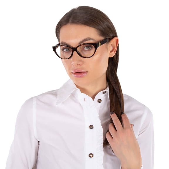 Tory Burch Demo Irregular Ladies Eyeglasses TY2123U 1728 53