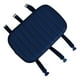 thumbnail image 2 of Cómodo cojín para asiento trasero de bicicleta con esponja de látex gruesa y tres correas de seguridad Azul, 2 of 9