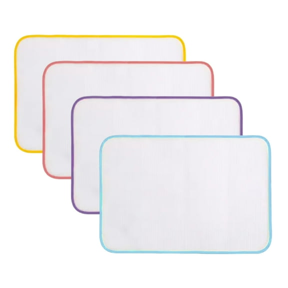 10Pcs Ironing Pressing Cloth Heat-Resistant Non-Stick Reusable Clothes Ironing Protector Scorch Saving Mesh Insulation Pad
